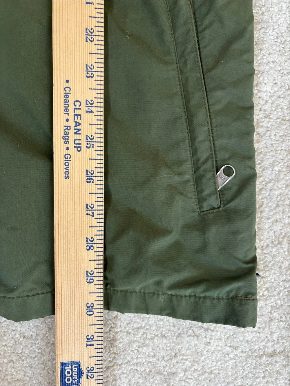 Vintage North Face Jacket National Parks Goretex USA‎ Field Green Mens Medium